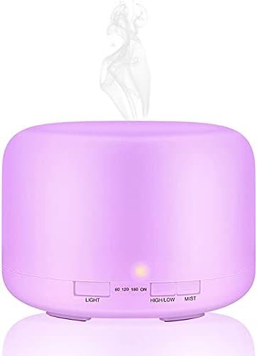 Small ultrasonic mist humidifier with color light