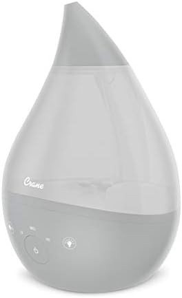 Grey Drop Humidifier with Integrated Sound Machine