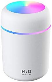 White portable car cool mist diffuser