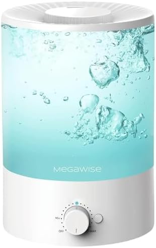 Quiet Cool Mist Humidifier with Seven Color Light