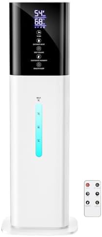 Ultrasonic cool mist humidifier with seven colors