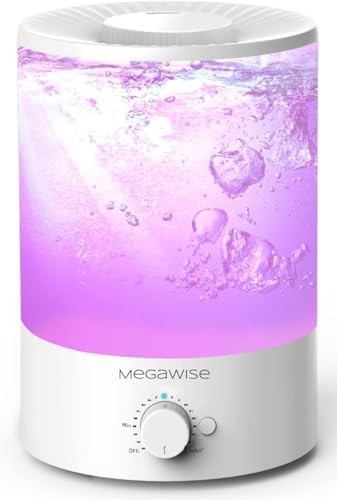 Ultrasonic Top Fill Humidifier with Forty Hour Runtime