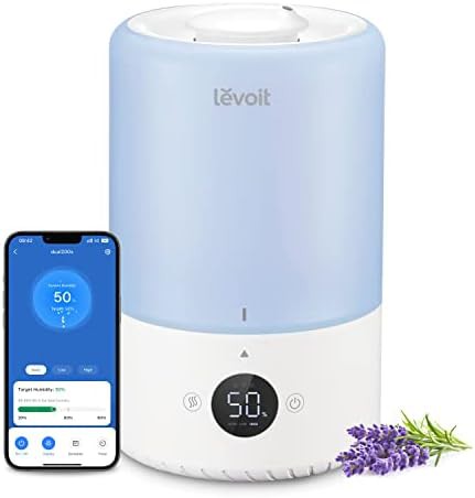 Smart Top Fill Blue Mist Humidifier