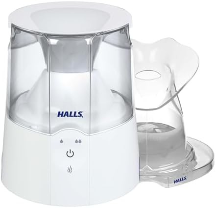 Halls Steam Inhaler and Warm Mist Humidifier