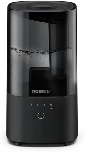 Black Mini Ultrasonic Cool Mist Humidifier