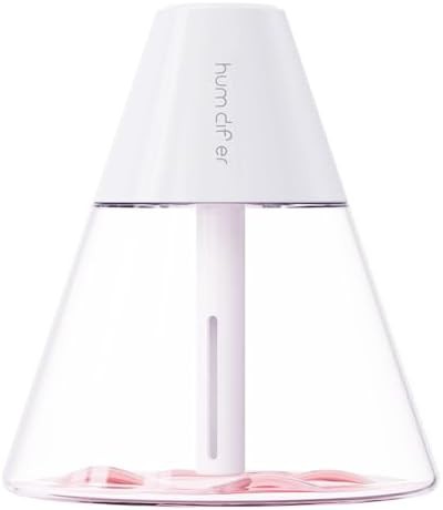 White Volcano Style Mini Desktop Humidifier