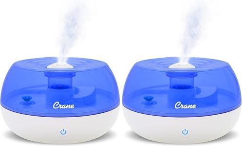 Personal Ultrasonic Cool Mist Humidifier Pack