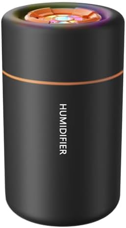 Black Portable USB Humidifier for RV and Office