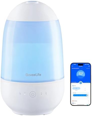 Ultrasonic Top Fill Humidifier with Nightlight