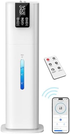 White top fill large room humidifier 8L