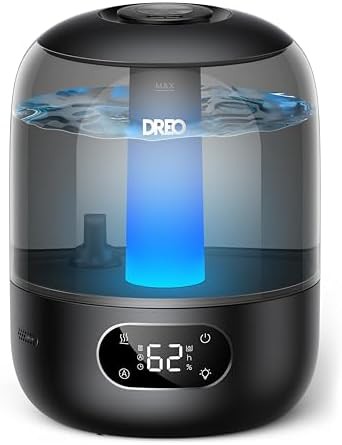 Black Top Fill 3L Cool Mist Humidifier