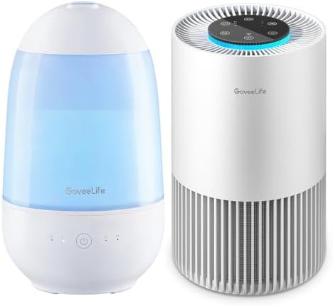 Compact Smart Humidifier and Air Purifier for Kids