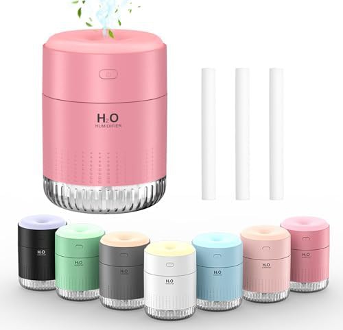 SZO rose pink rechargeable mini humidifier