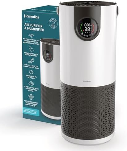 Dual Function Air Purifier and Evaporative Humidifier
