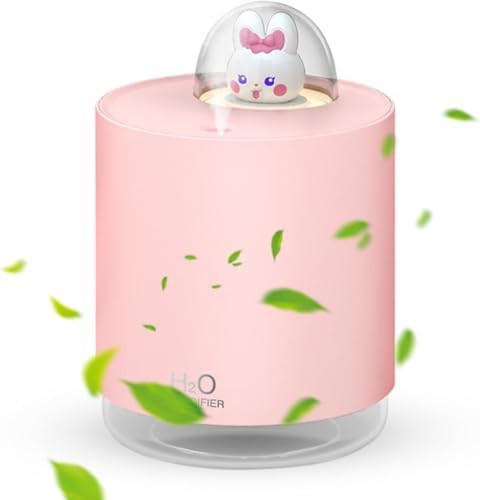 Portable quiet office desk humidifier