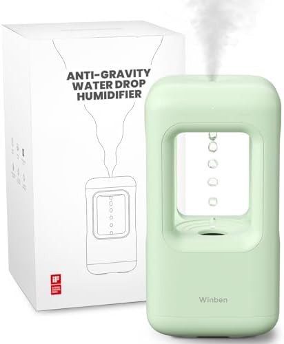 Portable Green Cool Mist Nightstand Humidifier