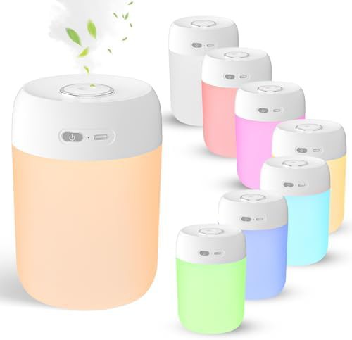 White 650ml indoor plant humidifier