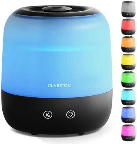 Compact 2L ultrasonic humidifier for sleep